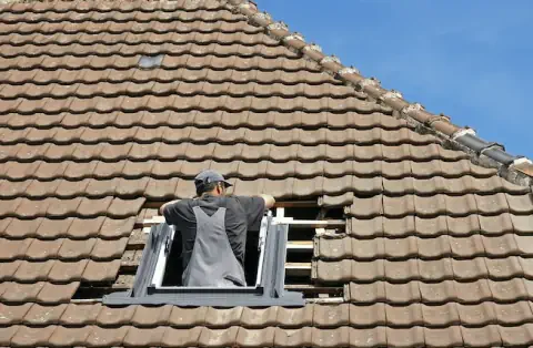 Pose de velux - Fussy